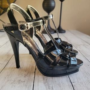 BCBGirls Platform Ankle Strap Stilettos